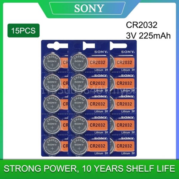 CR2032 15 pack of batteries