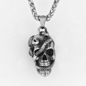 Snake and Skull necklace