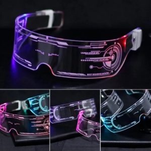 Color changing LED glasses